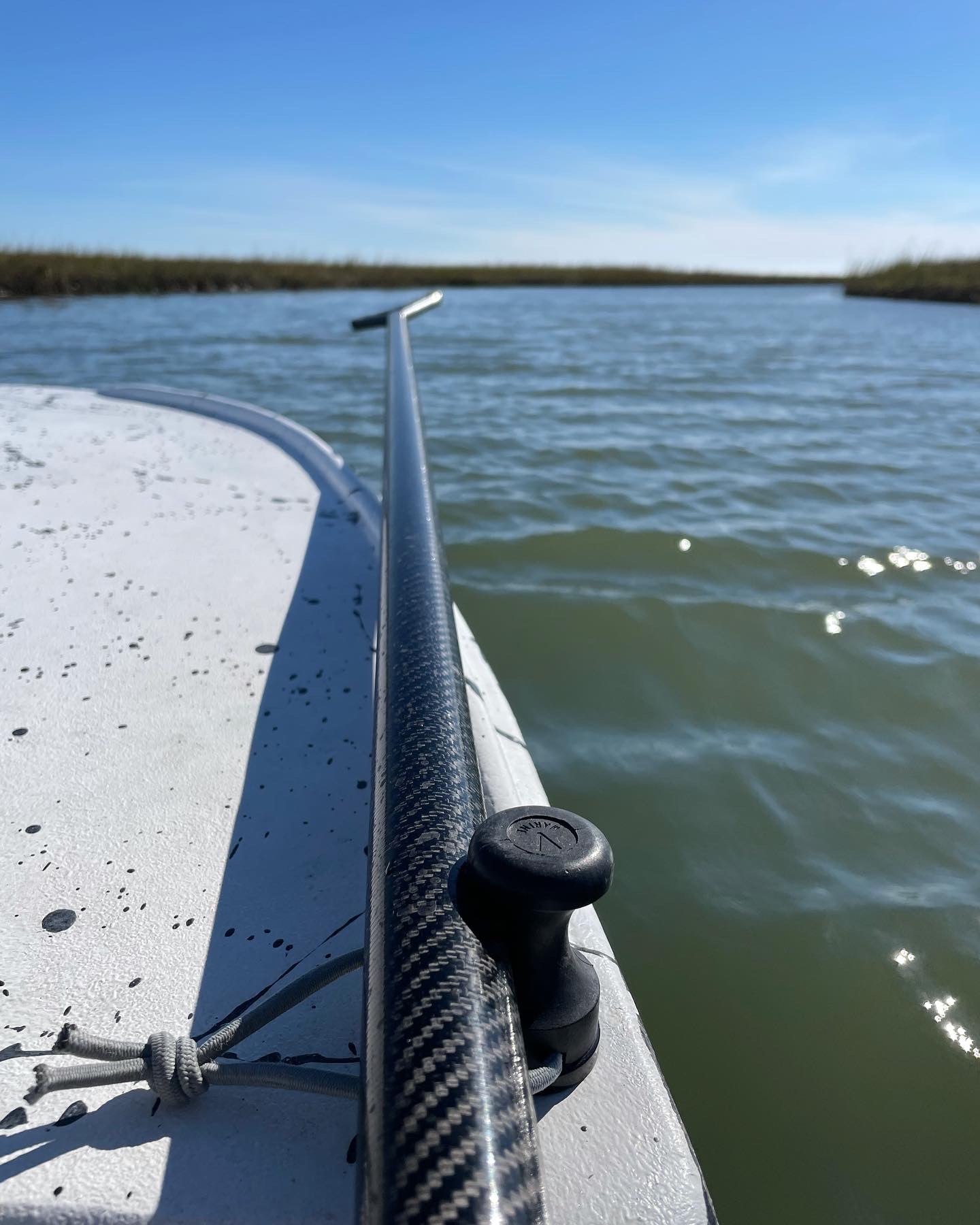 best push pole for fishing MHX Carbon Fiber The Temple Fork Push Pole is a favorite among guides and flats anglers Carbon Fiber Push Poles